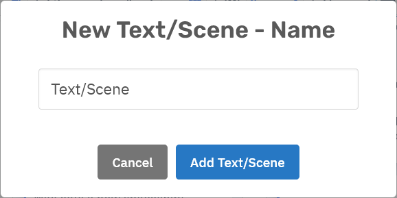 Storyfyre Scenes Outline: Scene New