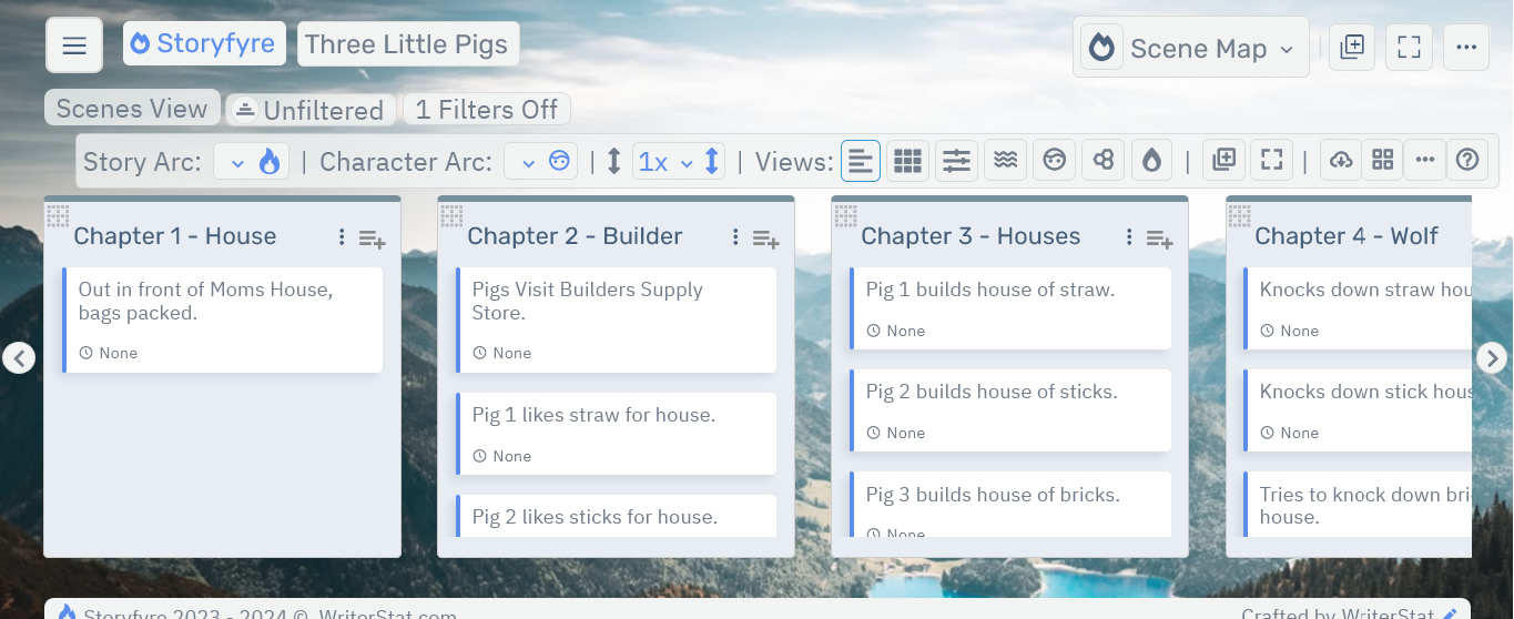 Storyfyre Three Little Pigs Example Primer