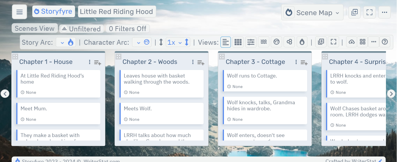 Storyfyre Little Red Riding Hood Example Primer